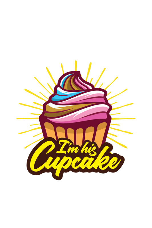 CUPCAKE WOMAN COUPLE TSHIRT