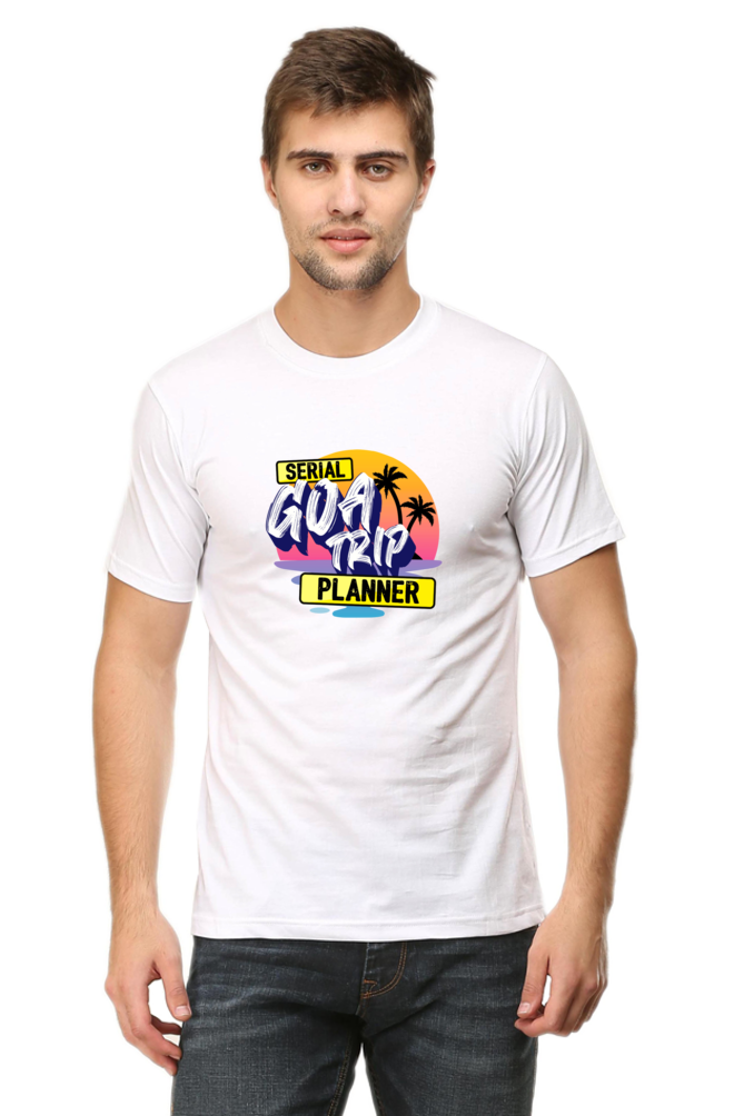 SERIAL GOA TRIP PLANNER UNISEX TSHIRT