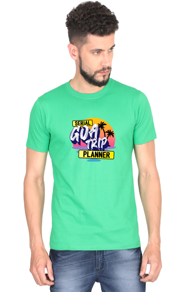 SERIAL GOA TRIP PLANNER UNISEX TSHIRT