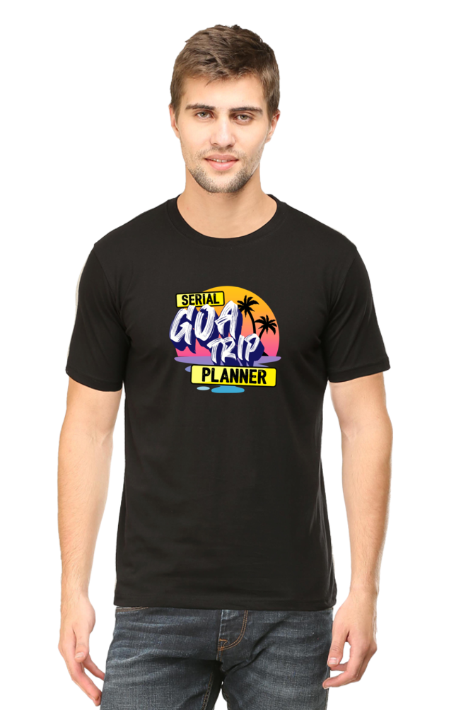 SERIAL GOA TRIP PLANNER UNISEX TSHIRT