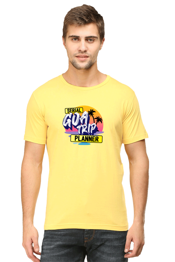 SERIAL GOA TRIP PLANNER UNISEX TSHIRT