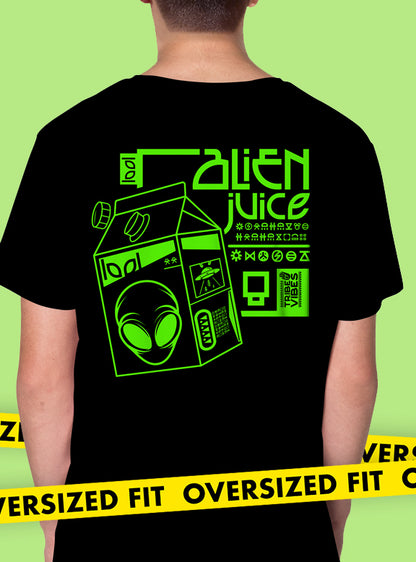 ALIEN JUICE OVERSIZED TSHIRT