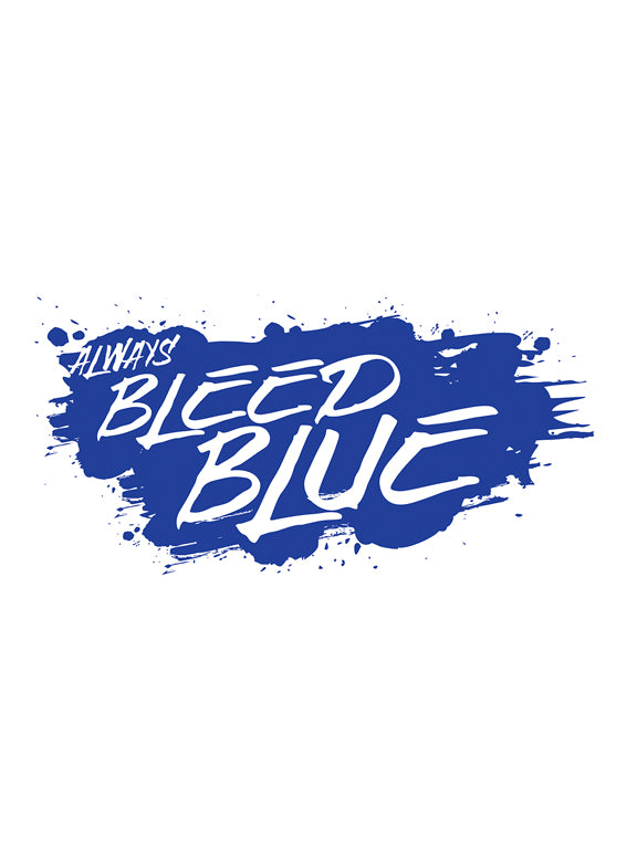 BLEED BLUE UNISEX HOODIE