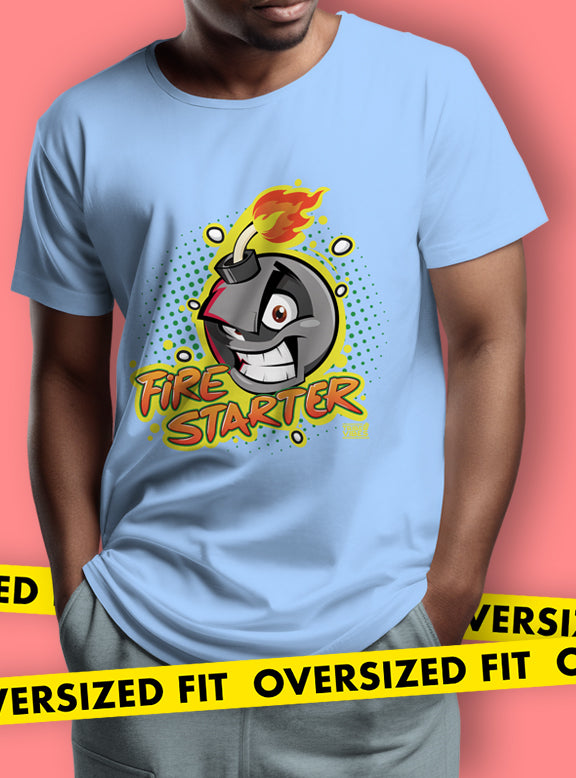 FIRESTARTER! OVERSIZED TSHIRT