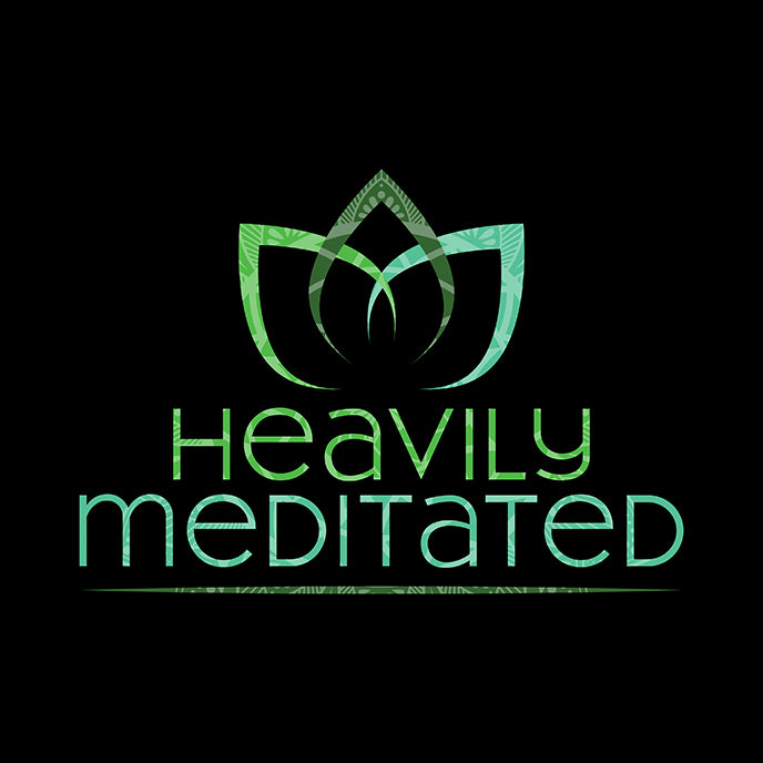 HEAVILY MEDITATED YOGA UNISEX TSHIRT