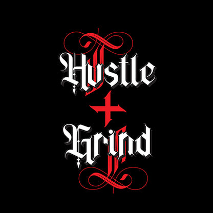 HUSTLE + GRIND WORKOUT UNISEX TSHIRT