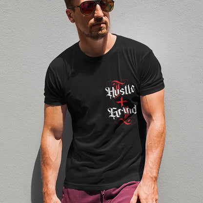 HUSTLE + GRIND WORKOUT UNISEX TSHIRT