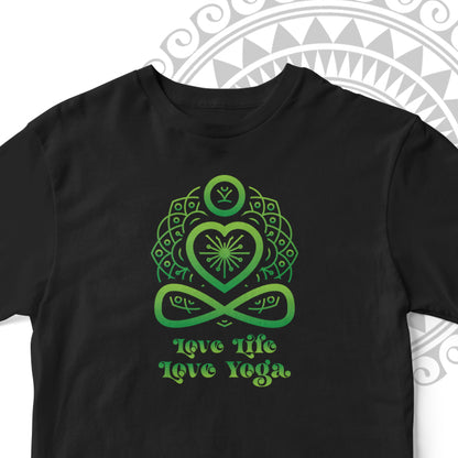 LOVE YOGA UNISEX TSHIRT