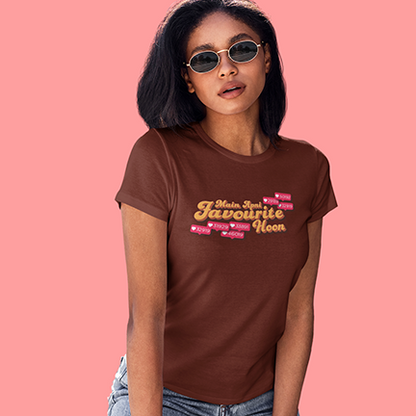 APNI FAV BOLLYWOOD FUNNY WOMENS TSHIRT