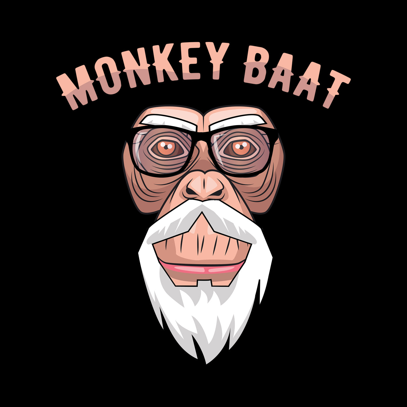 MONKEY BAAT FUNNY UNISEX TSHIRT