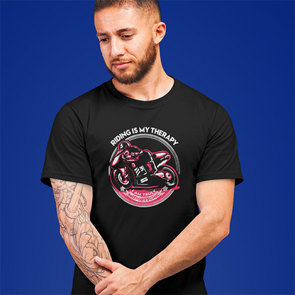 MOTOPYSCHIC MOTOR BIKE UNISEX TSHIRT