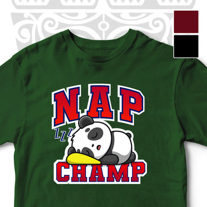 NAP CHAMP FUNNY UNISEX TSHIRT