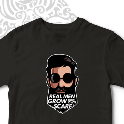 BEARD SCARF MENS TSHIRT