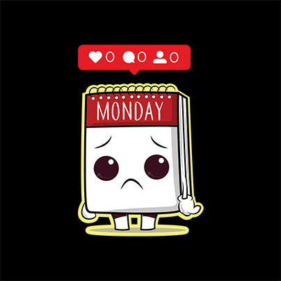 SAD MONDAY FUNNY UNISEX TSHIRT