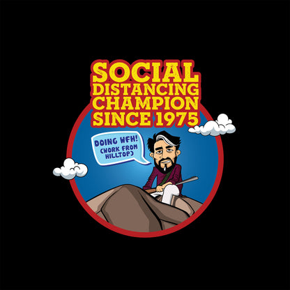 SOCIAL DISTANCING SAMBHA FUNNY UNISEX TSHIRT