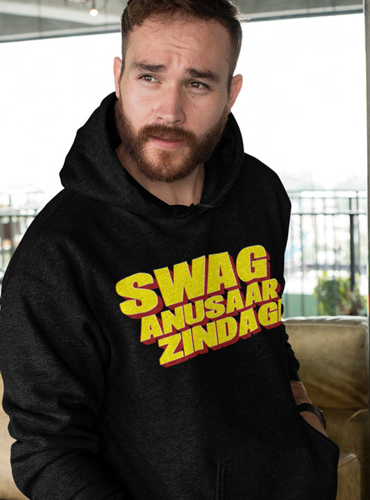 SWAG ANUSAR ZINDAGI UNISEX HOODIE