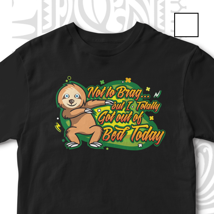 LAZY SLOTH FUNNY UNISEX TSHIRT