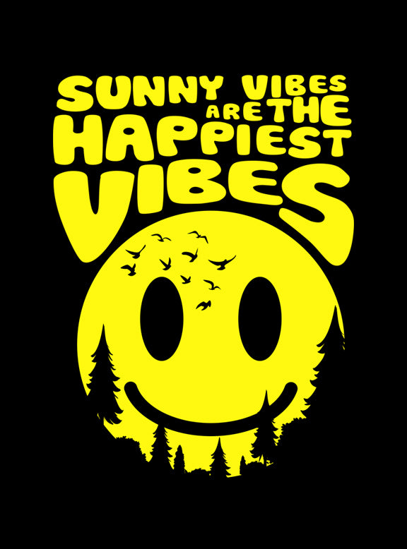 SUNNY VIBES OVERSIZED TSHIRT