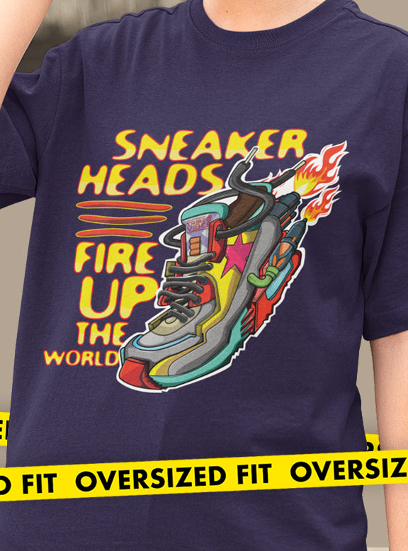 SNEAKERHEADS RULE OVERSIZED TSHIRT