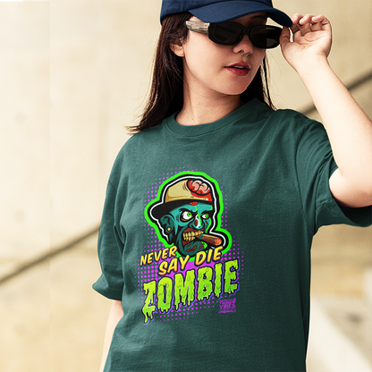 ZOMBIE FRONTPRINT OVERSIZED TSHIRT