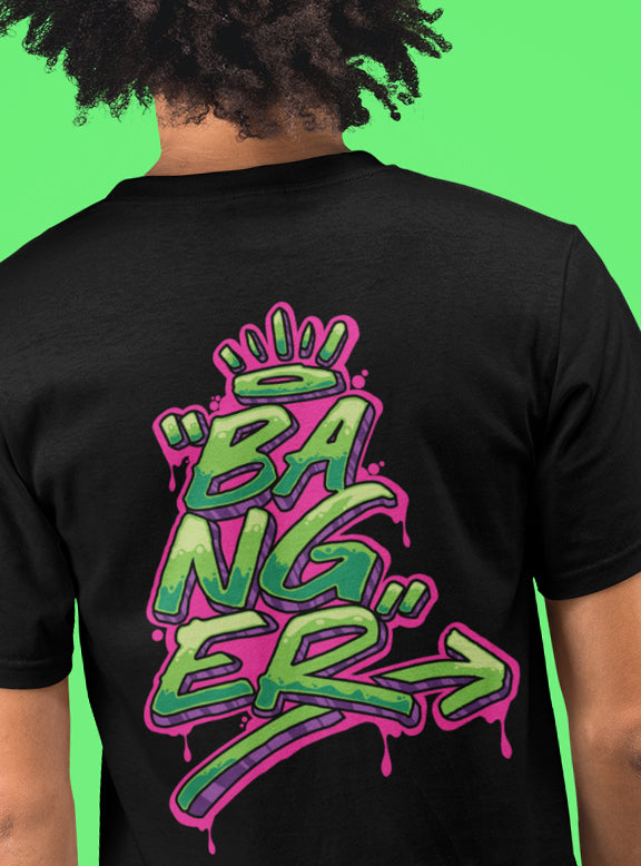 BANGER BACKPRINT OVERSIZED UNISEX TSHIRT