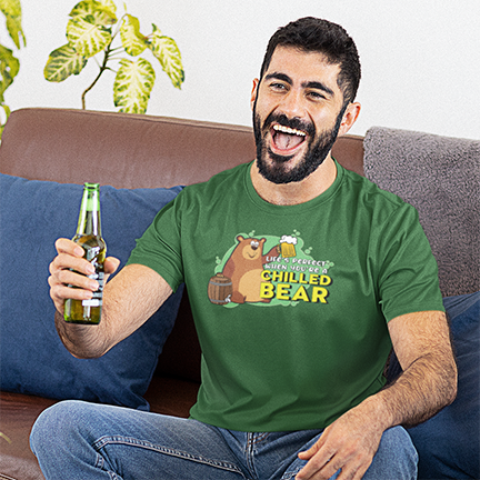 CHILLED BEAR UNISEX TSHIRT