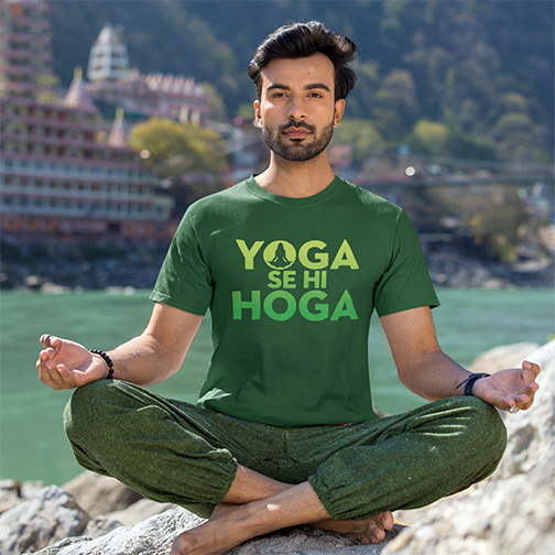 YOGA SE HI HOGA UNISEX TSHIRT