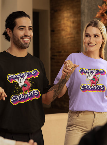 POWERED BY DONUTS OVERSIZED TSHIRT