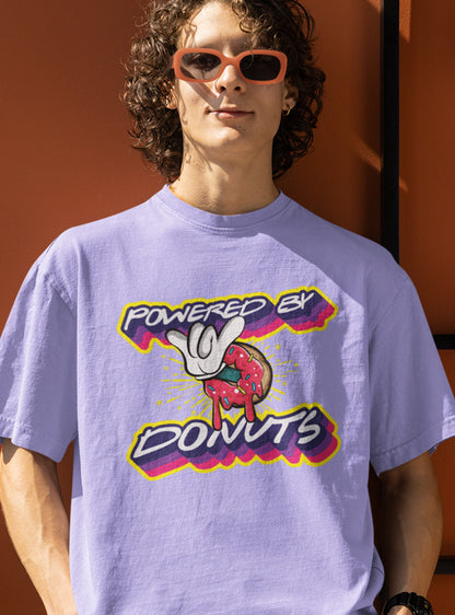 POWERED BY DONUTS OVERSIZED TSHIRT