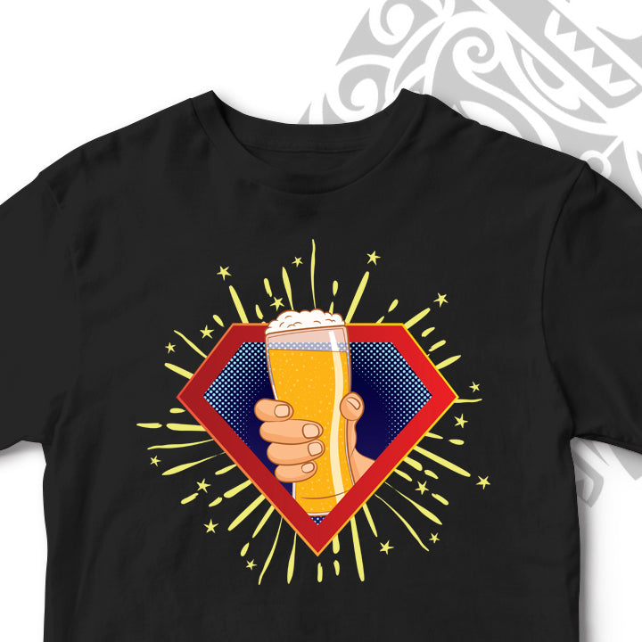 SUPERBEER FUNNY UNISEX TSHIRT