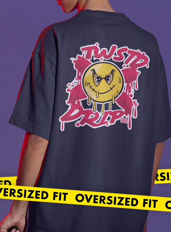 TWSTD DRIP OVERSIZED TSHIRT