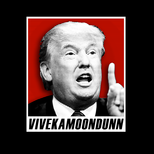 TRUMP VIVEKAMOODUNN FUNNY UNISEX TSHIRT