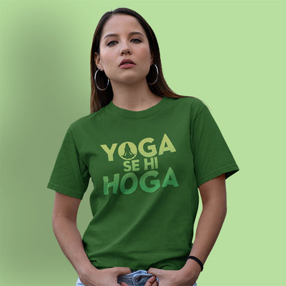 YOGA SE HI HOGA UNISEX TSHIRT