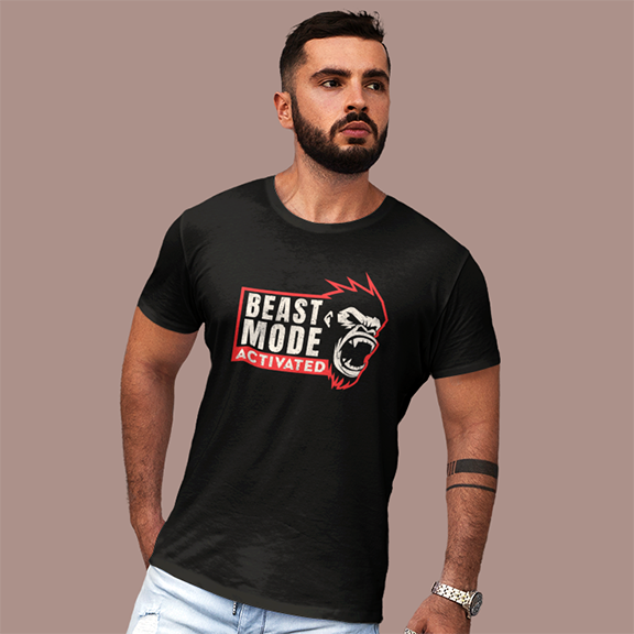 BEAST MODE UNISEX GYM TSHIRT