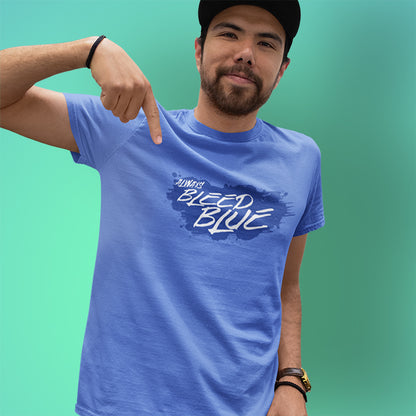 BLEED BLUE UNISEX CRICKET TSHIRT