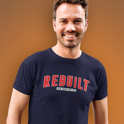 REBUILT GYM UNISEX TSHIRT