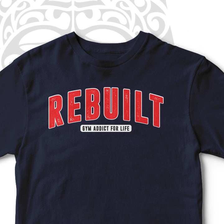 REBUILT GYM UNISEX TSHIRT