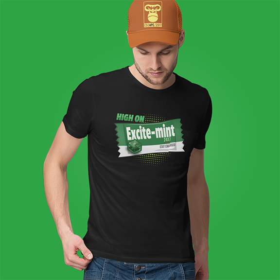 EXCITEMINT FUNNY UNISEX TSHIRT