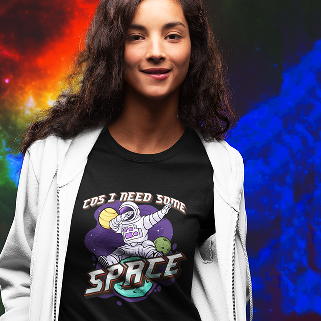 NEED MORE SPACE UNISEX TSHIRT