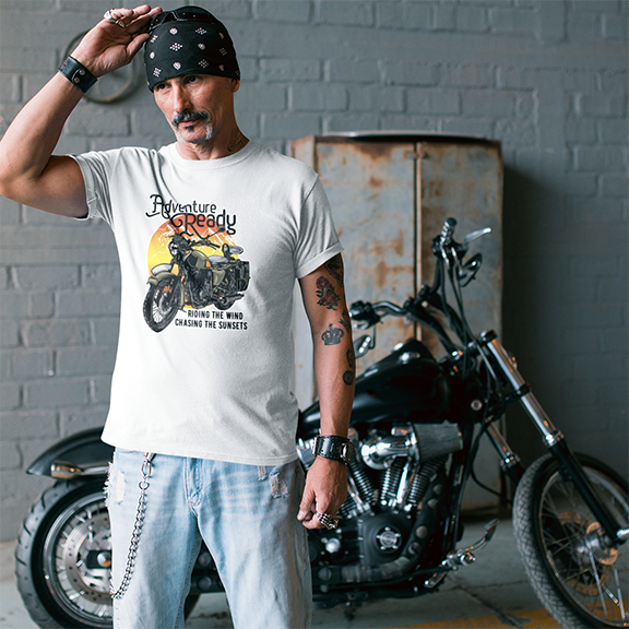 RIDERS "ADVENTURE READY" MENS TSHIRT