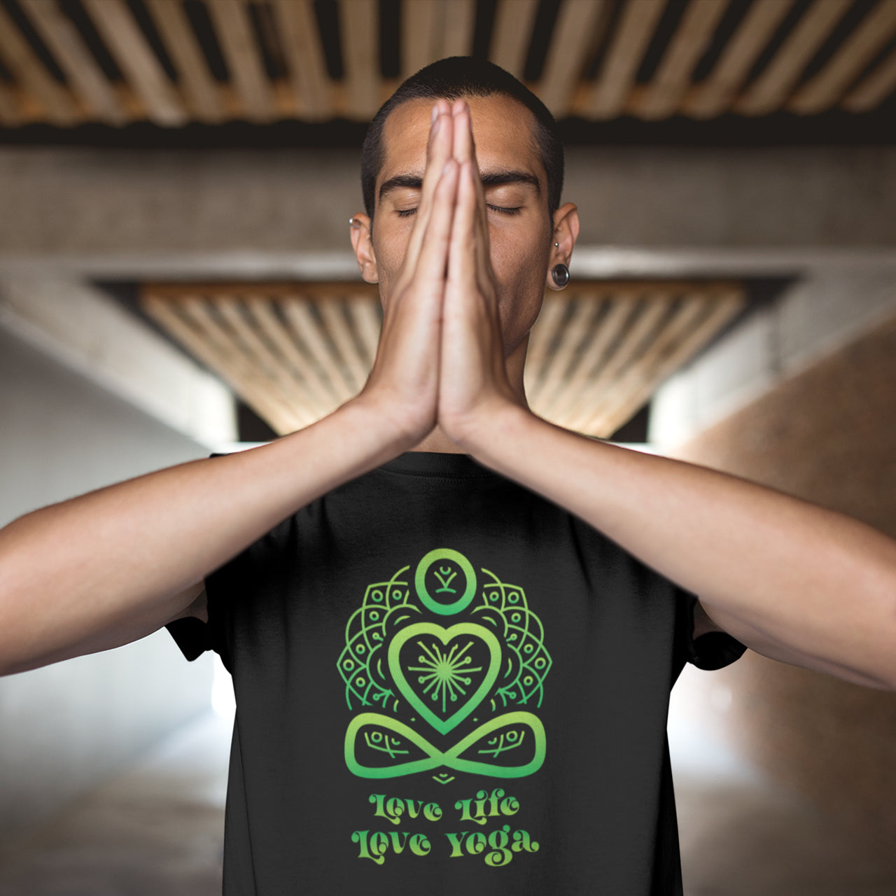 LOVE YOGA UNISEX TSHIRT