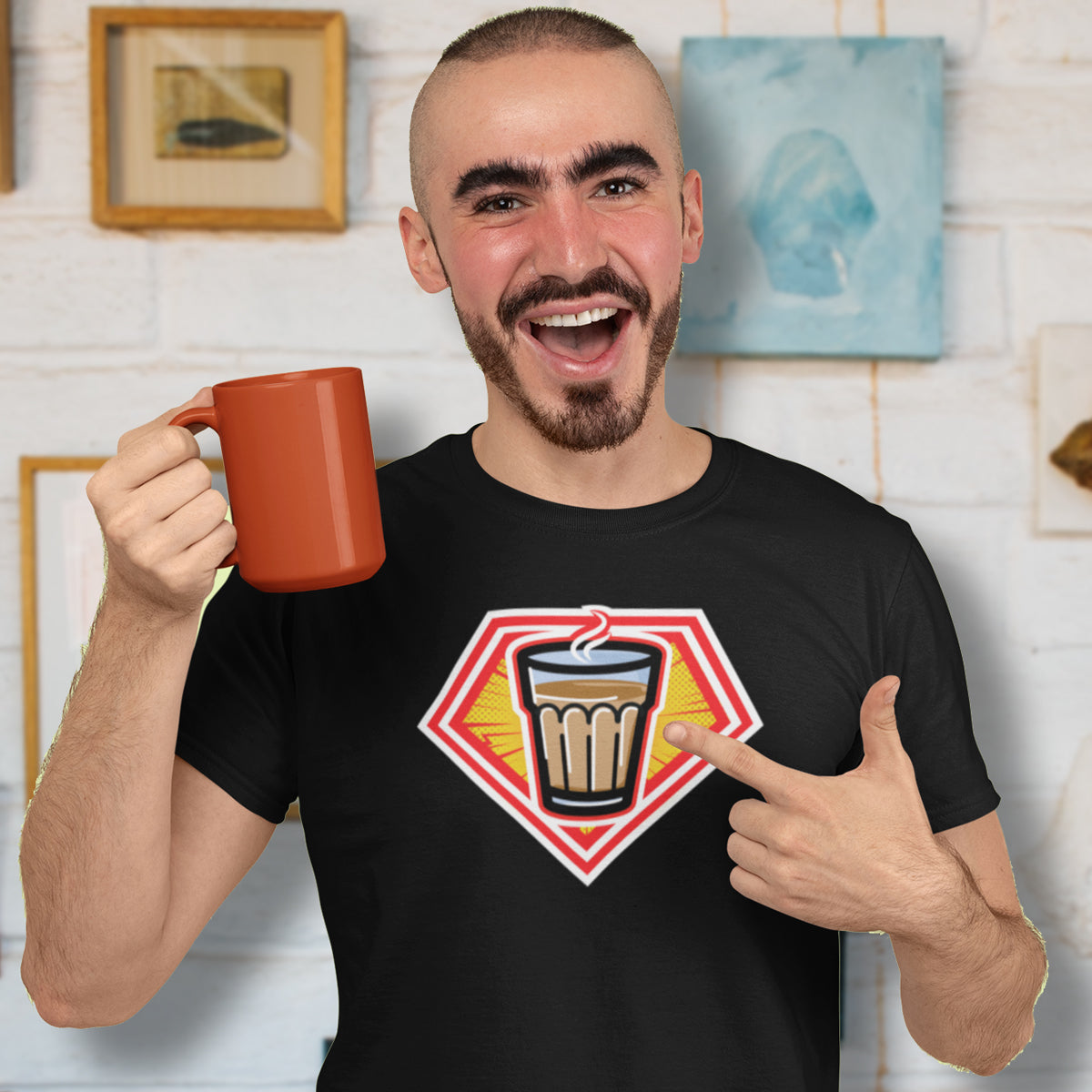 SUPERCHAI FUNNY UNISEX TSHIRT