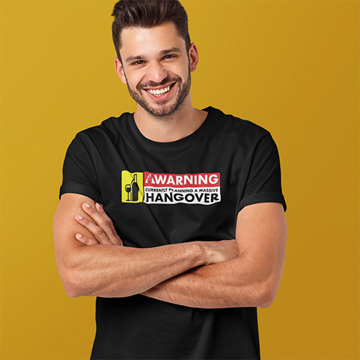 WARNING FUNNY UNISEX TSHIRT