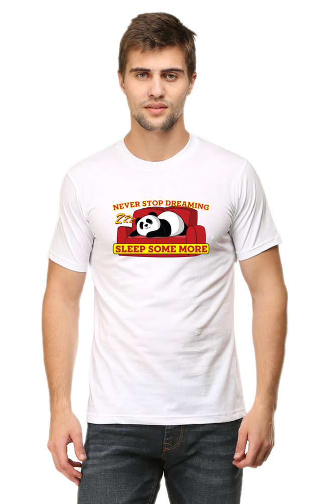 PANDA DREAMS FUNNY UNISEX TSHIRT