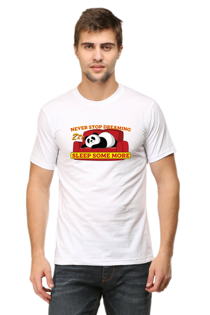 PANDA DREAMS FUNNY UNISEX TSHIRT