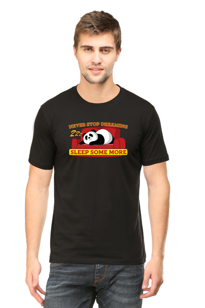 PANDA DREAMS FUNNY UNISEX TSHIRT