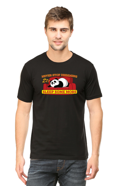 PANDA DREAMS FUNNY UNISEX TSHIRT