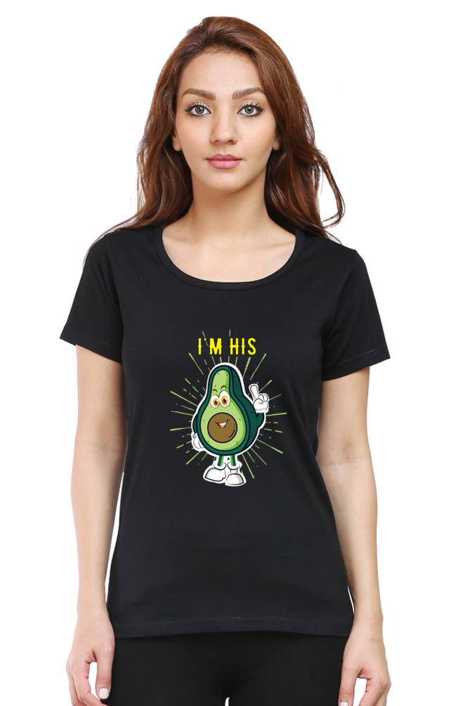 AVO WOMAN COUPLE TSHIRT BLACK