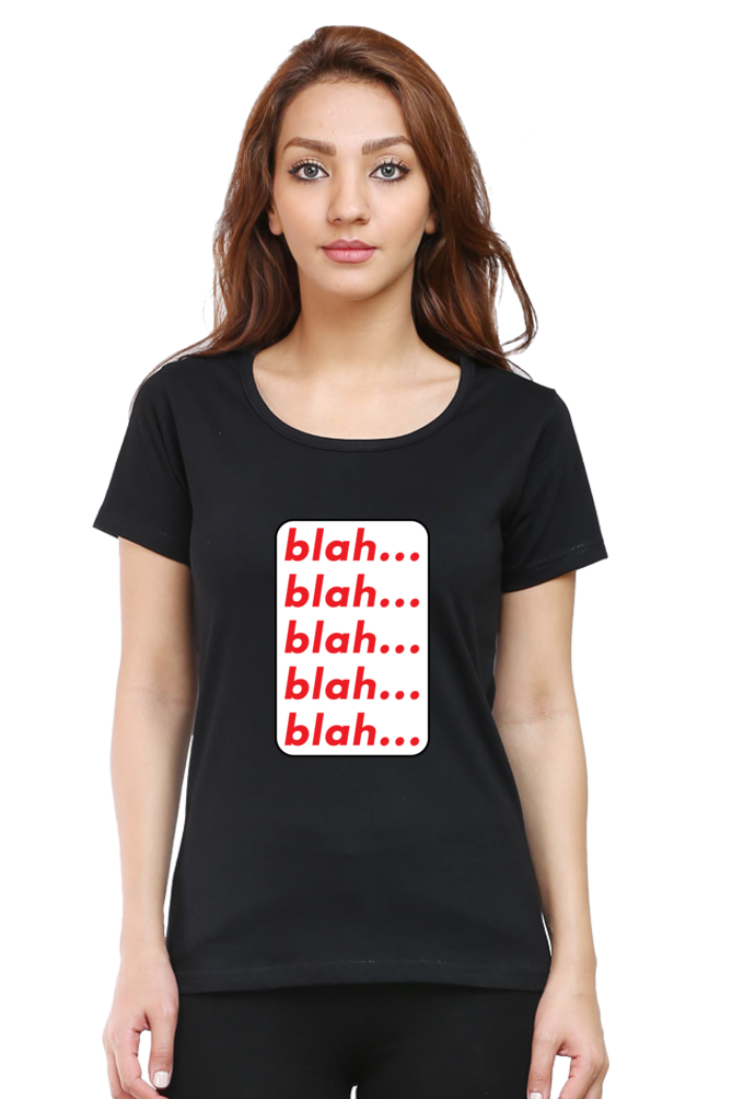 BLAH WOMAN COUPLE TSHIRT