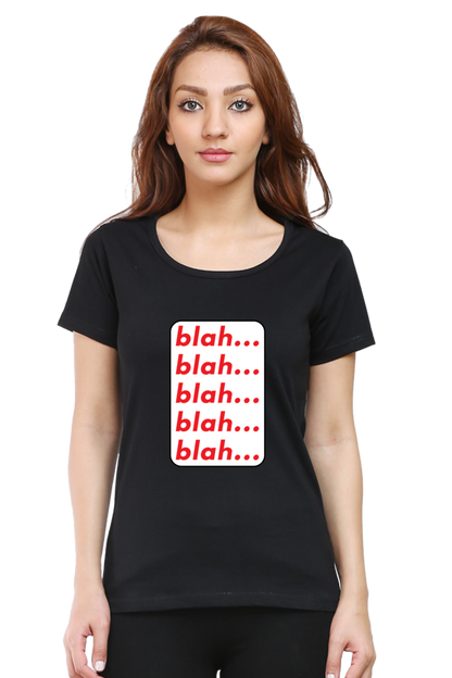 BLAH WOMAN COUPLE TSHIRT